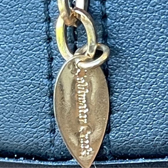 Coldwater Creek Rhinestone Crystal Pave Resin Lucite Chain Link Necklace - Picture 5 of 6